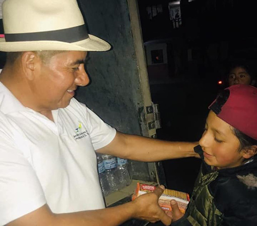 Recogida damnificados