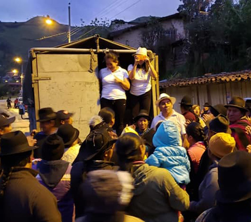 Recogida damnificados