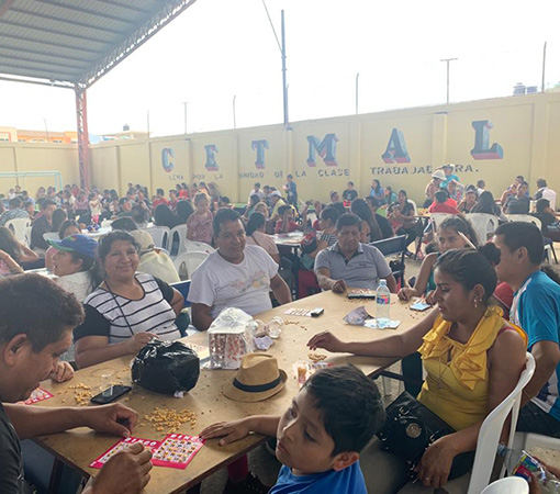 Gran bingo millonario de solidaridad