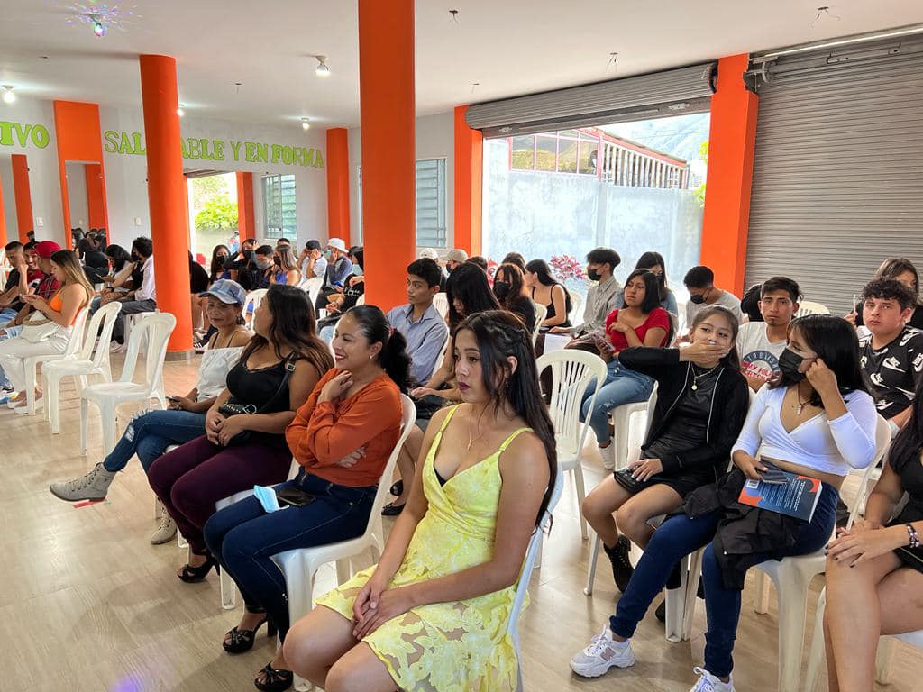 reunion de jovenes de la asociación 2022