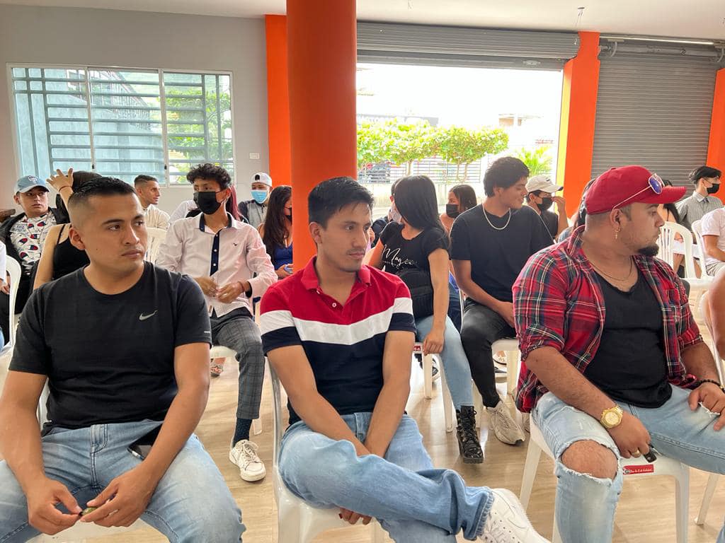 reunion de jovenes de la asociación 2022